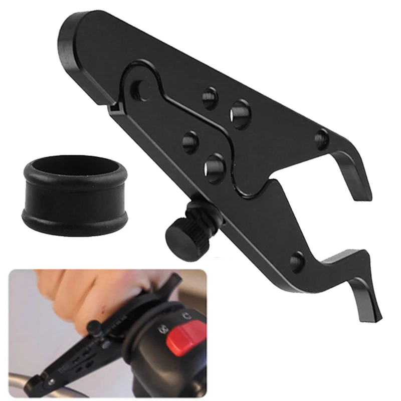 

Aluminum Alloy Universal Motorcycle Cruise Control CNC Throttle Lock Assist Grip Motorcycle Throttle Lock Cruise Control Clamp