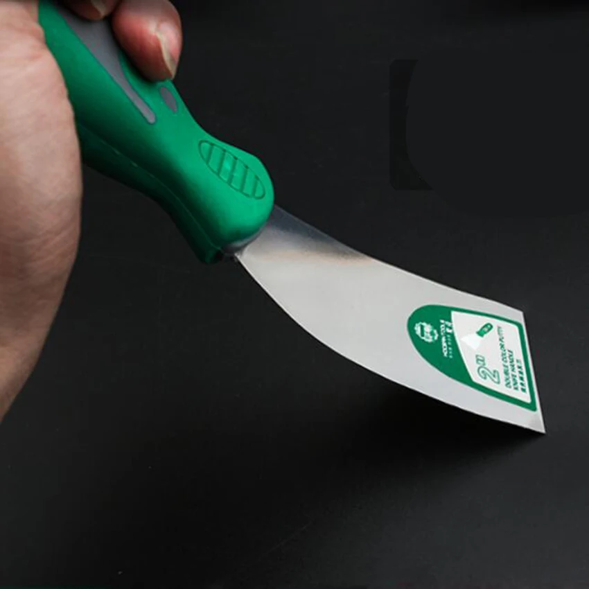 Шпатель скребок " 3" " 5" Скребок Лопата из углеродистой стали пластиковая ручка штукатурка для стен нож Ручные приборы