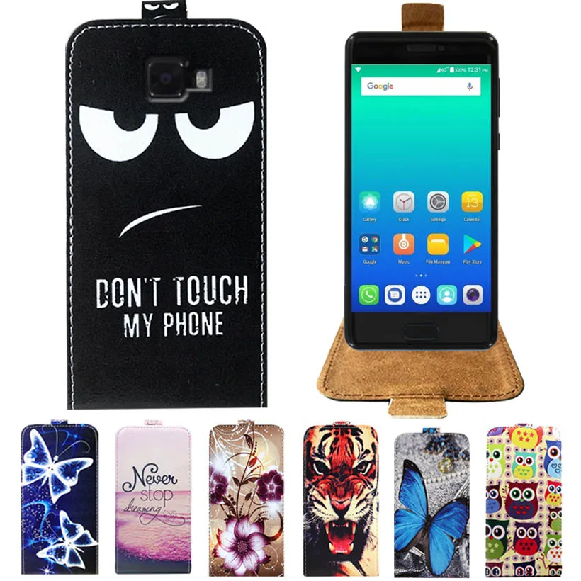 

For Micromax Q454 Case Newest Cartoon PU Leather Print Flip Case For Micromax Canvas Curve Q454 Cover 5.0" Phone Case Bag