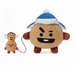 Новый Kpop Bangtan мальчики BTS bt21 Рождественская Кукла стоящая кукла TATA RJ COOKY CHIMMY SHOOKY милая плюшевая игрушка кукла