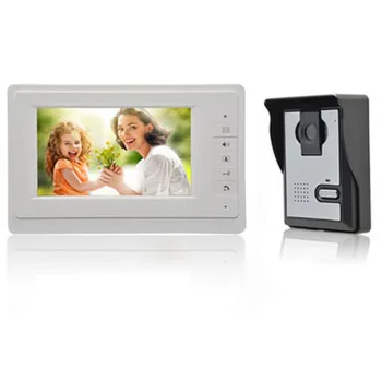 

XINSILU New Home Security Intercom System Promotion Price 700TVL HD Camera+7"High Resolution LCD Screen Video&Audio Door Phone