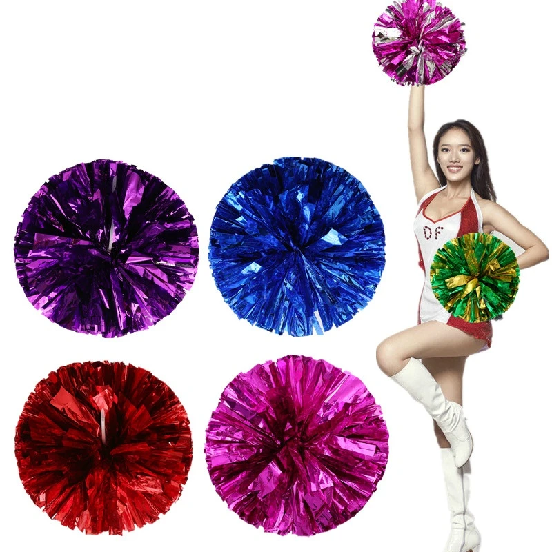 チアリーダーハンド花チアリーディングポンポンエアロビクスショーダンスハンド花チアリーダーポンポン用サッカーバスケットボール60グラム Cheerleading Pompoms Cheerleading Pom Pomscheerleading Pom Aliexpress