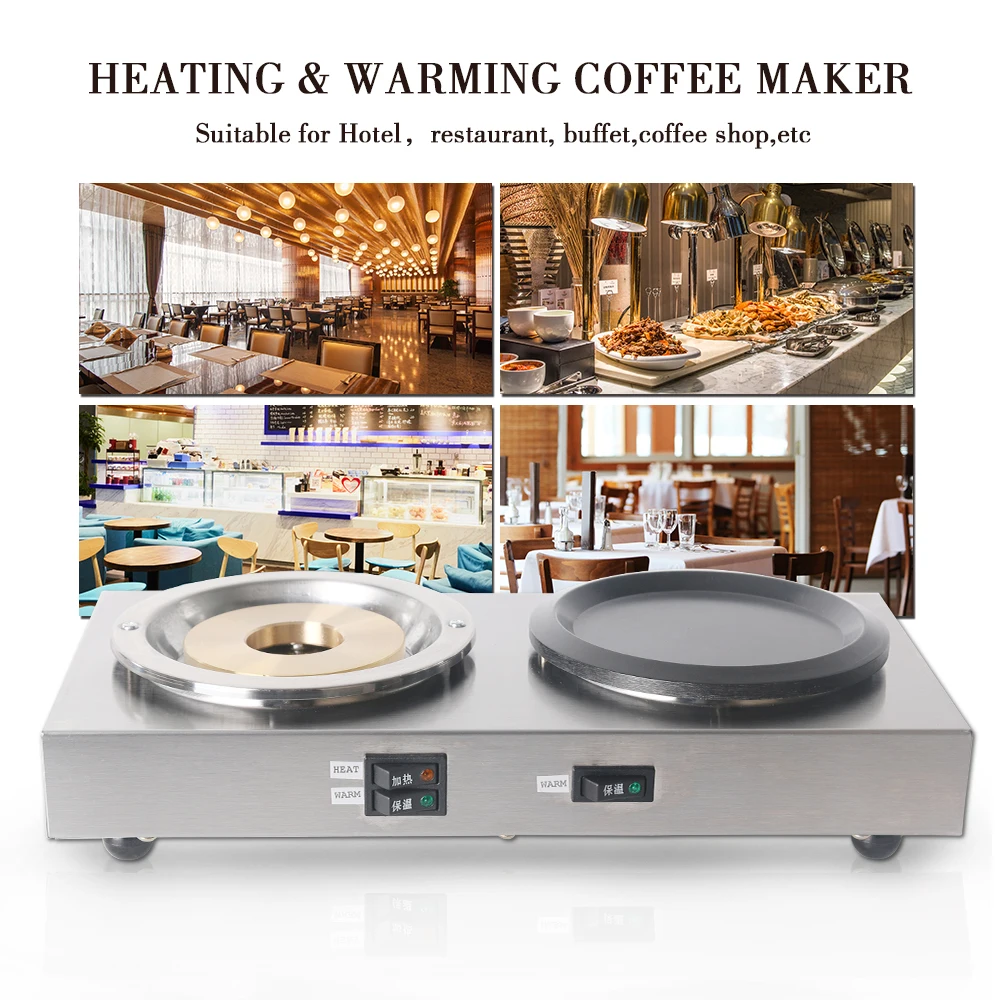 ITOP полностью автоматический кофе машина коммерческих отопления и потепление плиты Americano кофейники для стол Hotel