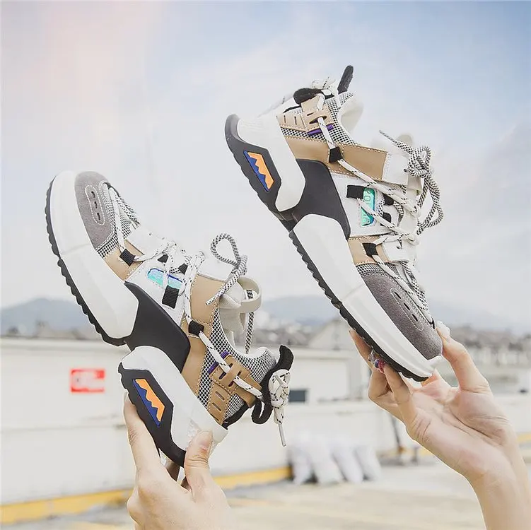 New Chunky Fashion Sneakers Platform Women Thick Sole Ladies Female Chunky Shoes Women Casual Vulcanize Platform Sneakers