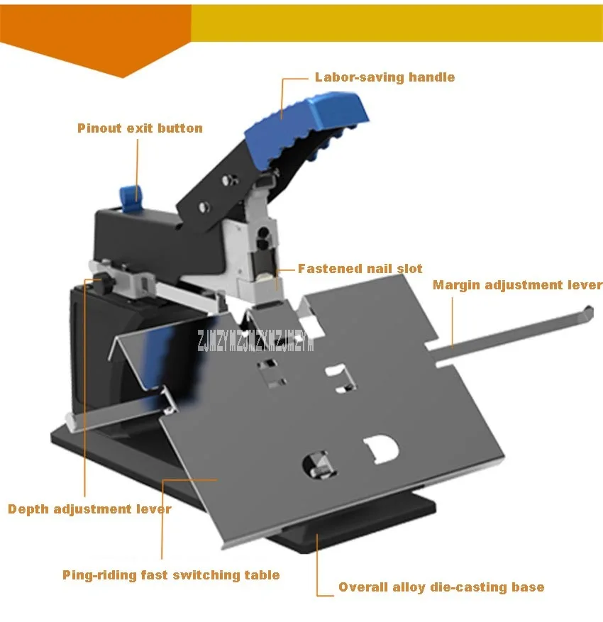 SH-03 ручные канцелярские принадлежности переплетный станок a3 седло сшивание степлер/плоский штапель переплетная машина 60 страниц/80 г Лидер продаж