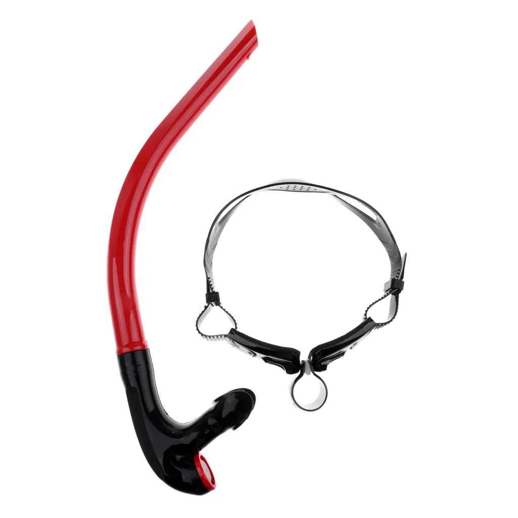 Ultra Swimming Diving Breathing Tube Snorkel Silicone Breathing Tube Centre Line Snorkel Scuba Diving Swimming Equipment