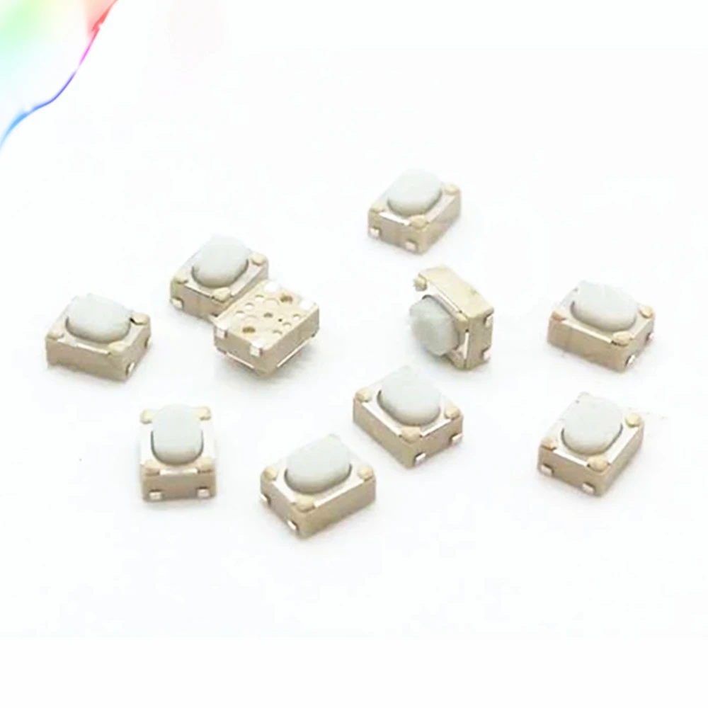 

50pcs Free shopping 3*4*2.5 Electronic cigarette SMD Touch Button Car Remote Control Key Switch 3x4x2.5 e-cigarette