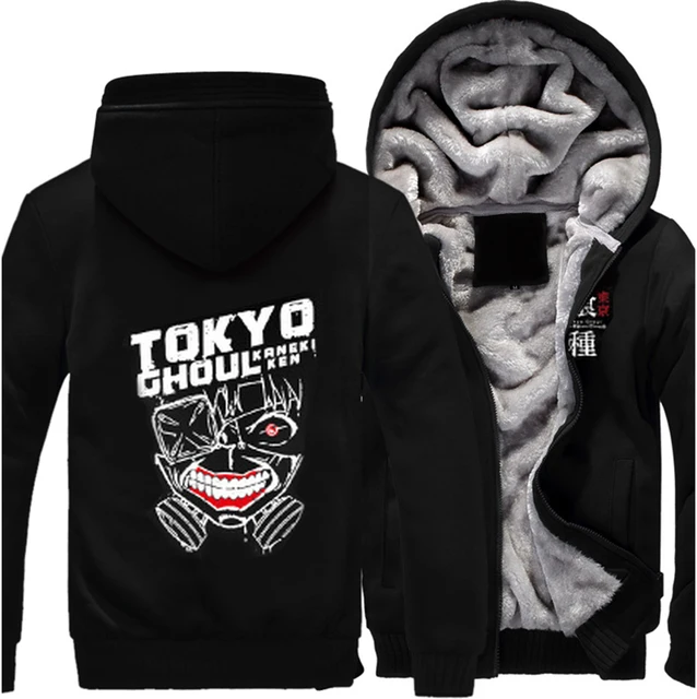 Tokyo Ghoul Ken Kaneki Jacket Sweatshirts Thicken Hoodie