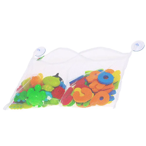 Новые Детские Банные детские игрушки для ванной комнаты аккуратное хранение сумка с присоской детская игрушка подвесной органайзер для