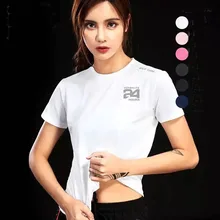 Herbalife 24 открытая быстросохнущая одежда с короткими рукавами футболка для женщин дышащая Спортивная футболка