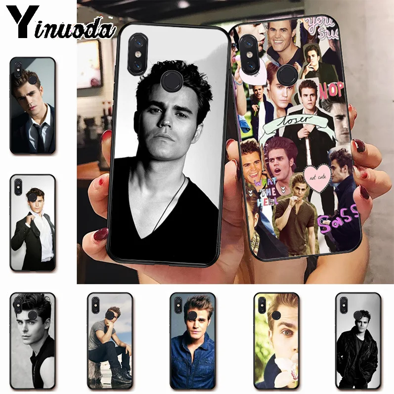 

Ynuoda Paul Wesley The Vampire Diaries On Sale! Luxury Cool phone Case for xiaomi mi 8se 6 note2 note3 redmi 5 plus note5 cover