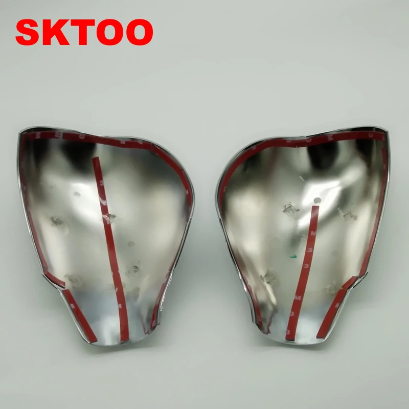 SKTOO аксессуары подходят для PEUGEOT 206 SW cc дверь боковое крыло зеркало хромированная крышка заднего вида крышка зеркала заднего вида