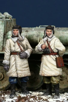 1: 1 Вторая мировая война русская версия (2 фигурки)|ww2 figures|1/35 russian figuresfigure 1/35 |
