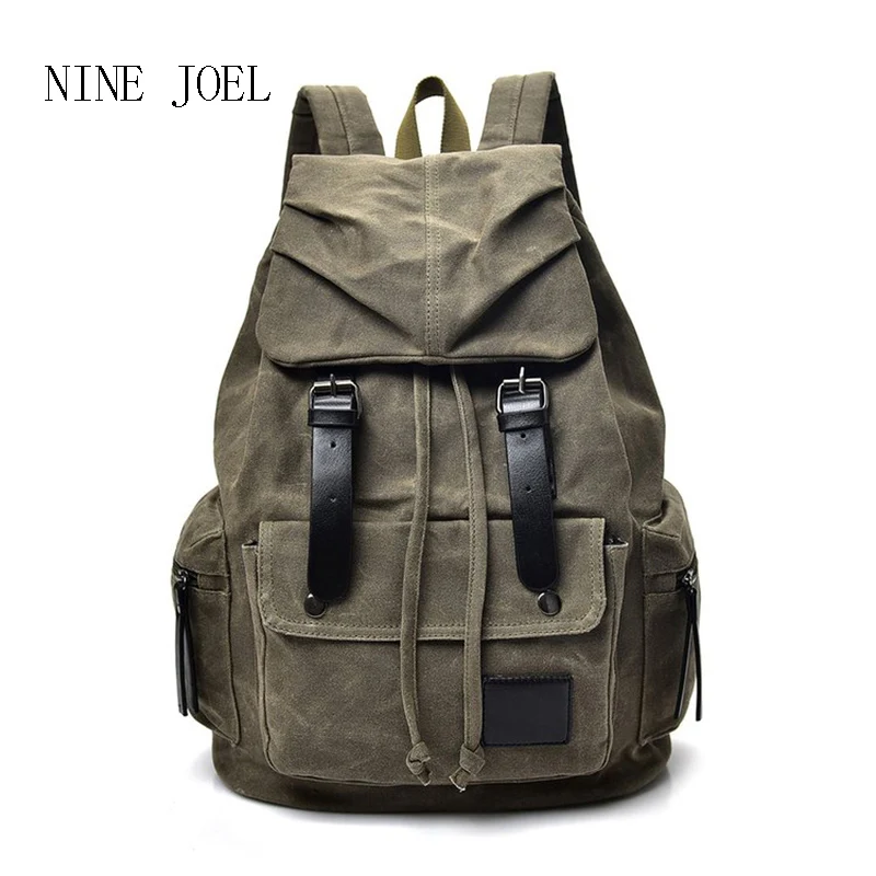 Kanken Fashion Men's Backpack Vintage Canvas Backpack School Bag Men's