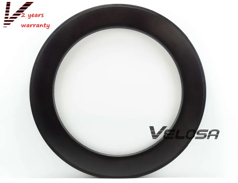Full carbon road bike rims, 88mm clincher/tubular ,classic 23mm width 700C road bike carbon rims