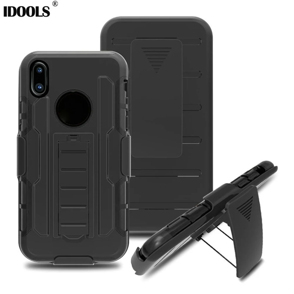 Back Armor Case For Apple iPhone 8 Plus Cover Quality Picks Anti Knock TPU PC Hybrid 5.8 inch Phone Bags Cases For iPhone X 10