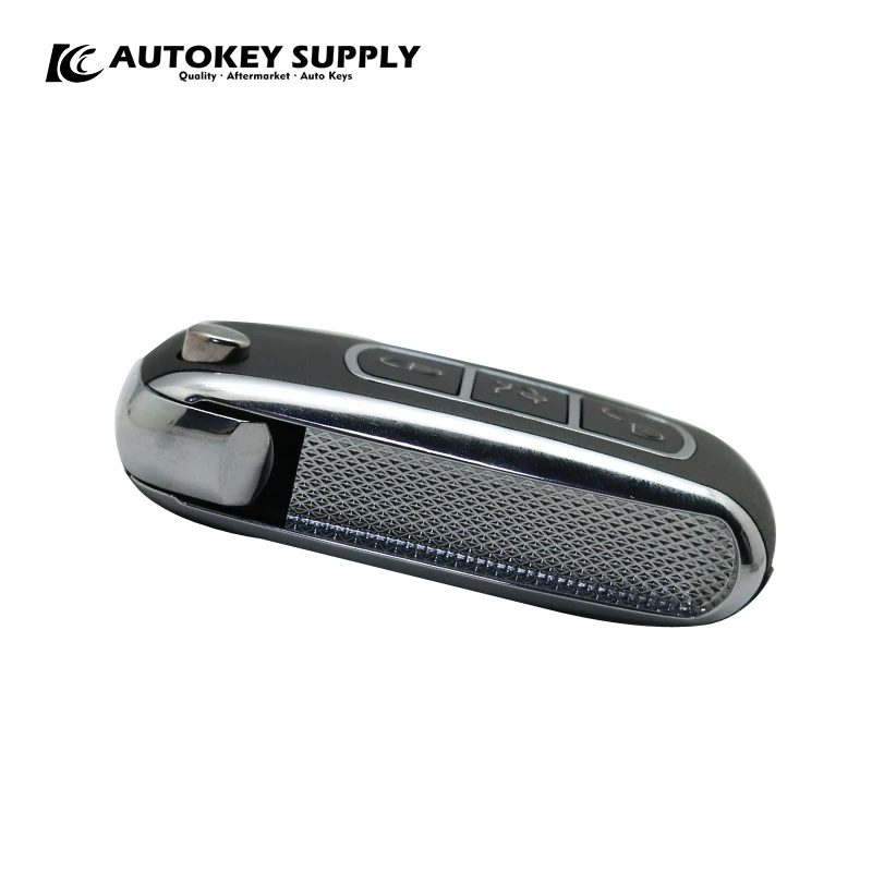 Компания autokey Supply прямые продажи с фабрики. Для Флип-ключа Mercedes(Аварийная кнопка)+ Olympus red светодиодный 3 Автомобильный ключ с кнопкой. AKBPCP082