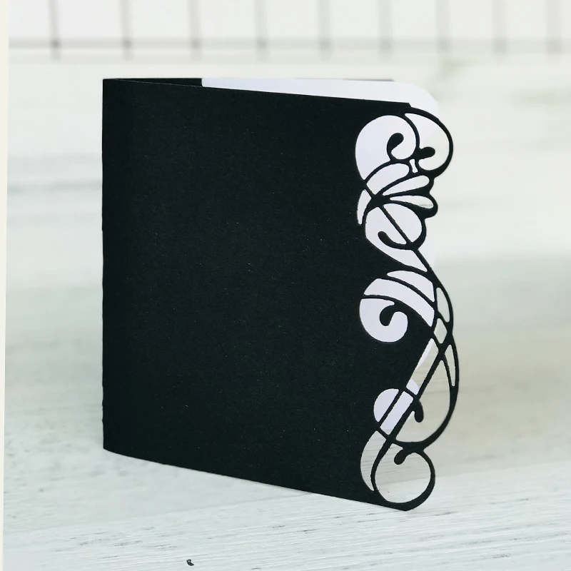 

JC Metal Cutting Dies Scrapbooking Wave Hollow Dies Stencil Background Frame Album Embossing Folder Cards Photo Template Craft