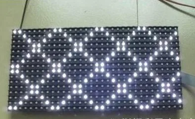 P10 один белый наружный светодиодный модуль HUB12 Интерфейс определение SMD (1 Вт) 320*160