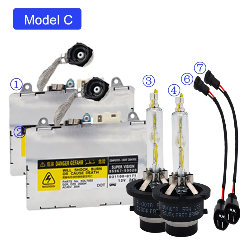 800 Fast Bright Model C D2S D4S Car Headlamp