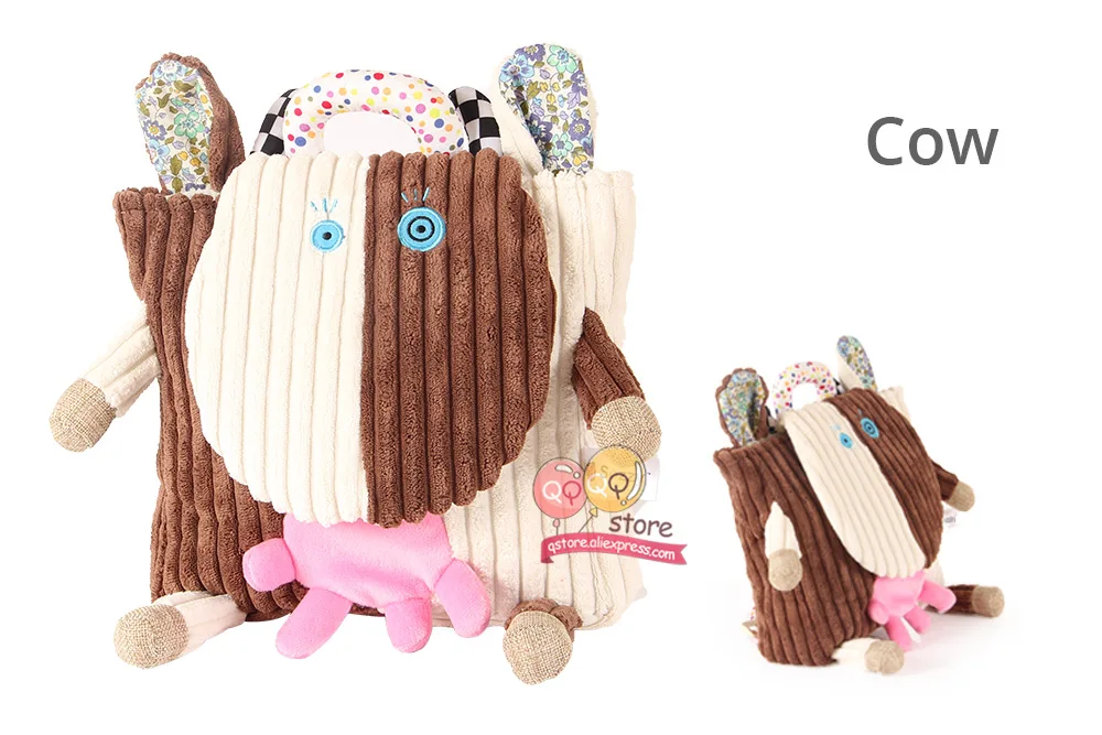 Sozzy мультфильм ребенок плюшевые рюкзаки Snuggle мягкие милые животные Дети одежда для малышей сумка для пикника для детских садов девочек