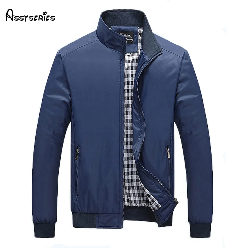 free shipping 2018 new autumn/winter men's jacket collar men's cotton