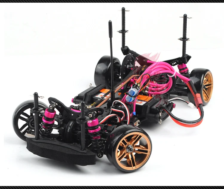 1/10 сплав SAKURA D4 AWD EP& Carbon Drift, комплект рамы для гоночного автомобиля# KIT-D4AWD