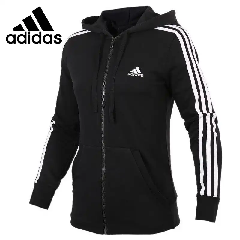 Оригинал Новое Прибытие 2017 Adidas Производительность женская куртка С Капюшоном Спортивная - изображение