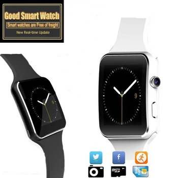 

Bluetooth Waterproof Smart Watch Phone X6 Smartwatch Wristwatch For Android
