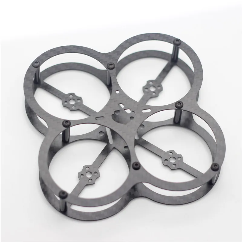 

Mini 80mm Drone Frame Full Carbon Fiber Super Light Frame Crash Protection for 1104 1102 Motors RC FPV Racing Quadcopter