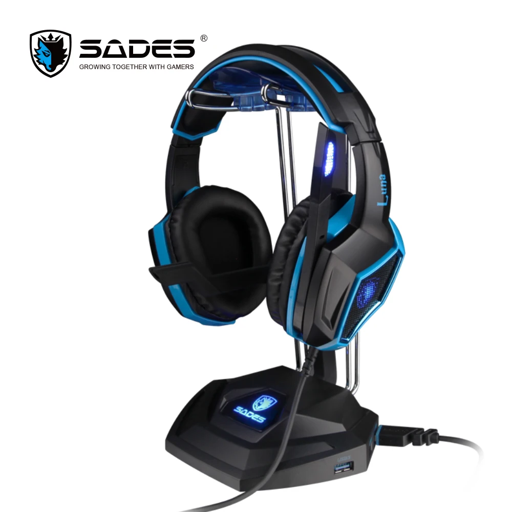 Многофункциональная подставка для наушников SADES Anubis|for headphones|headphone standheadphone stand holder