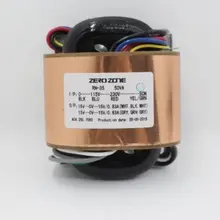 ZEROZONE 50VA r-трансформатор 0-115V-230V к 15V-0-15V 15V-0-15V