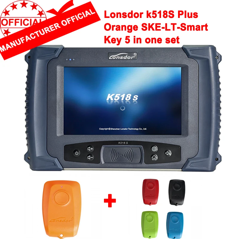 

LONSDOR K518S Key Programmer Basic Version with Lifetime Free Update for All Makes SKE-LT/SKE-LT-DSTAES 128biSmart Key Emulator
