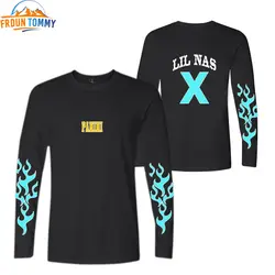 LIL NAS X 2D новые модные длинные футболки с принтом для женщин/мужчин хит модных продаж Новое поступление Высококачественная уличная футболка