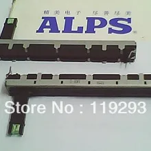 [Белла] ALPS7.5 см с шаговым с светодио дный двойной потенциометр 1KB вал длина 20 мм-10 шт./лот