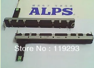 

[ bella ]ALPS7.5 cm with a stepper with LED double potentiometer 1KB shaft length 20MM--10pcs/lot