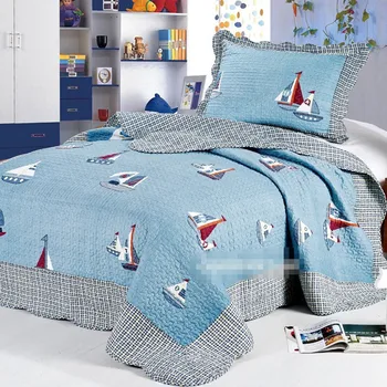 Free shipping European Sailing Scotland plaid плед bedding Mediterranean boat bedding set kids handmade applique patchwork quilt
Free shipping European Sailing Scotland plaid плед bedding Mediterranean boat bedding set kids handmade applique patchwork quilt