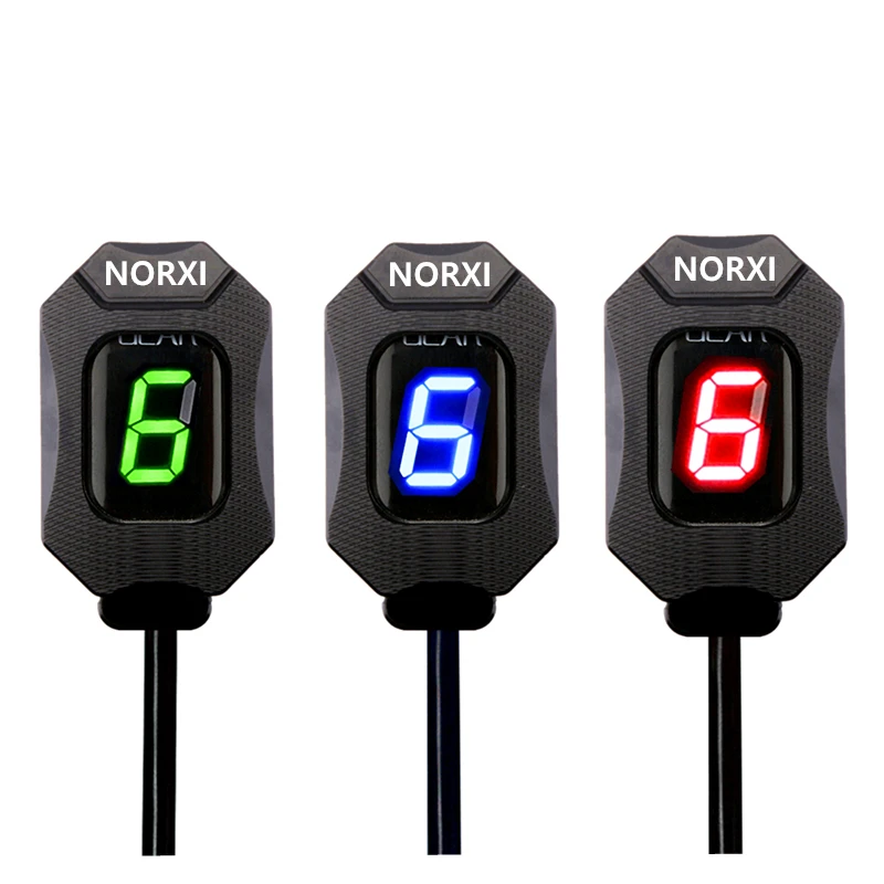 Medidor de Engrenagem Indicador de Engrenagem para Harlei Motocicleta Plug Play Motor Ecu Monte 6 Velocidade 1-6 Nível Efi 5 harlei motocicleta plug play efi motor ecu