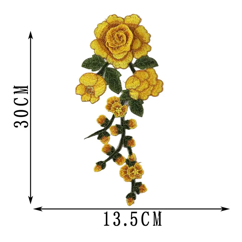 Высокое качество, Цветочная аппликация, 1 шт., аксессуары для одежды, нашивки для одежды, популярные нашивки для шитья, сделай сам, новая вышивка