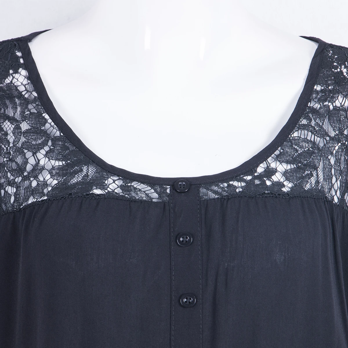 Женская летняя свободная Кружевная блуза с v-образным вырезом в стиле бохо, прозрачные майки, женские блузки и топы размера плюс S-4XL