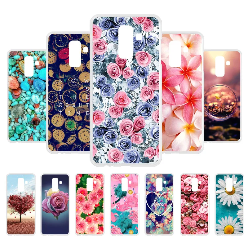 

Vanveet Painted Cases For Samsung Galaxy A6 Plus 2018 Case Silicone For Samsung Galaxy A9 Star Lite Case Back Cover Fundas Coque
