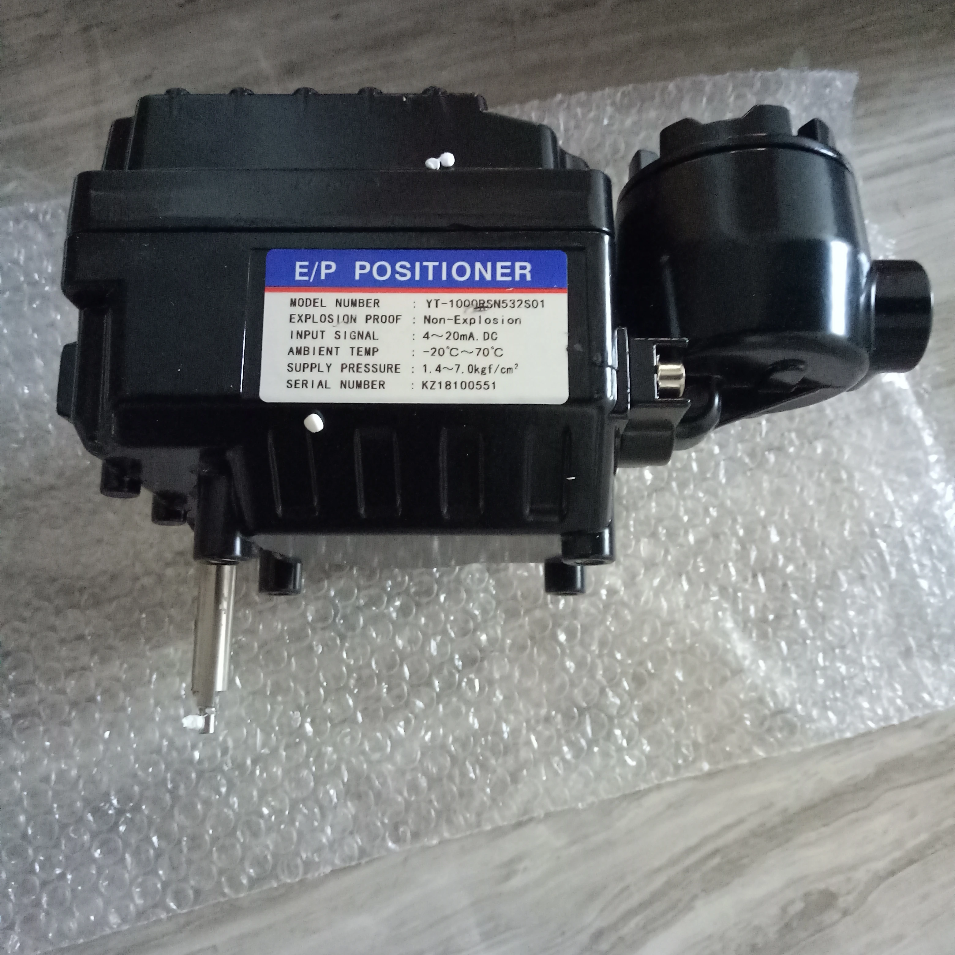 

YT1000 Series Rotary Linear Type Smart Type Valve Electro Pneumatic Positioner