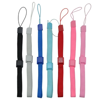 

7colors Brand New Hand Wrist Strap for Wii remote control&Nunchuck for for PS3 Move Controller