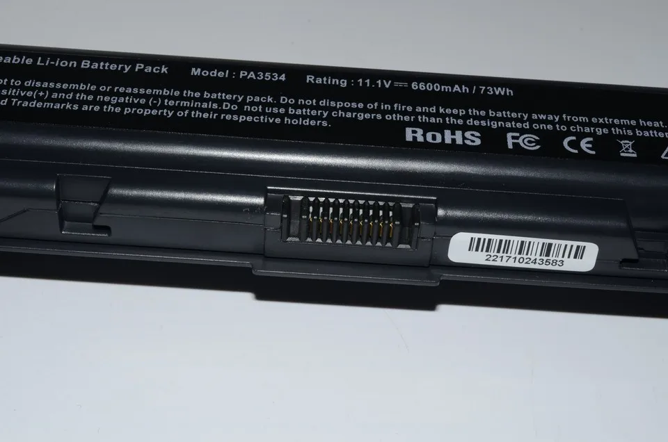 JIGU Laptop Battery For Toshiba Satellite L200 L201 L305D L203 L205 L500 M200 L550 L505 L555D L555 M202 M208 M203 M205 M212 M206