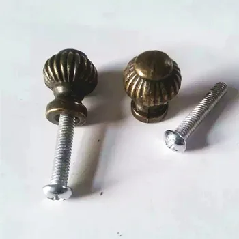 

14*19mm Antique lantern handle Gold handle hole Small handle drawer Decorative wooden gift box handle Wholesale