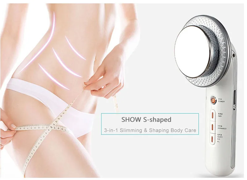 3 in 1 ultrasonic massage galvanic body slimming machine 3