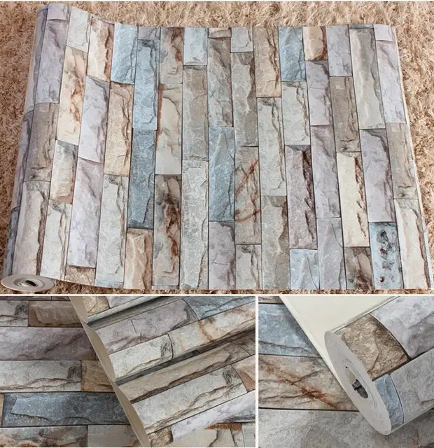 beibehang brick wall wall paper roll wallpaper for walls 3 d waterproof