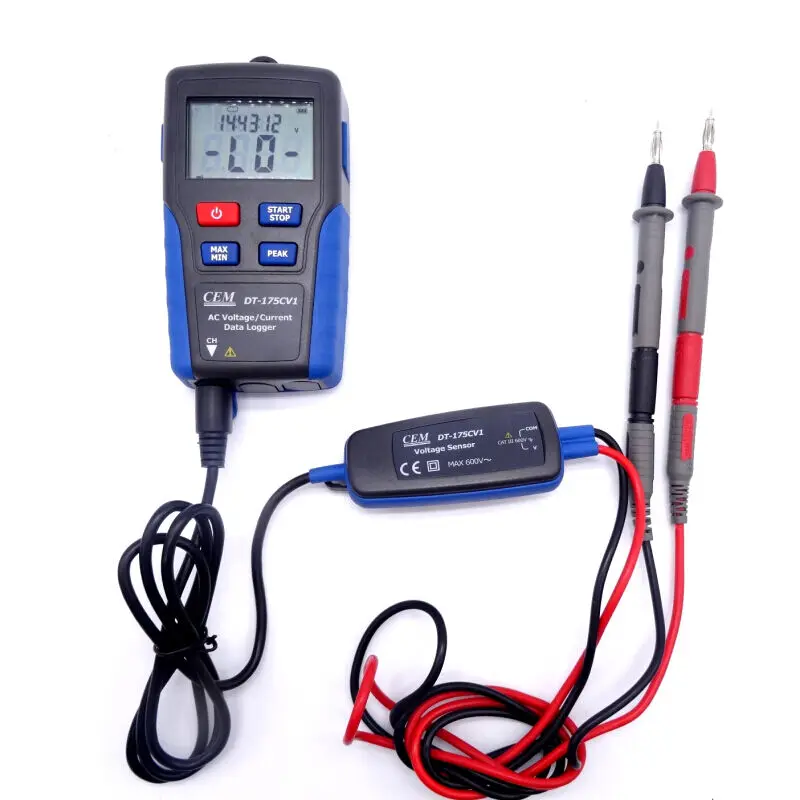 CEM DT-175CV1 AC Current Voltage tester Data Loggers USB interface ACA current clamp sensor Voltmeter  Ammeter