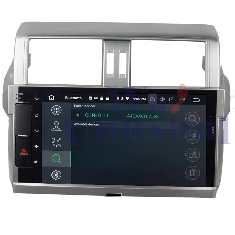 car stereo touch screen For Toyota Prado 2014-2015