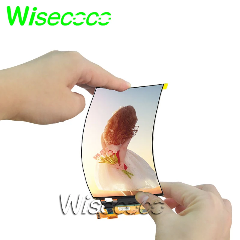 

Flexible 5.5 inch Oled lcd display flexible ultra-thin thickness bendable folding free shipping